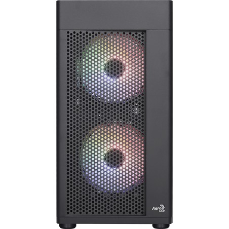 AeroCool Micro Atx Pc Case 3 Fans Frgb